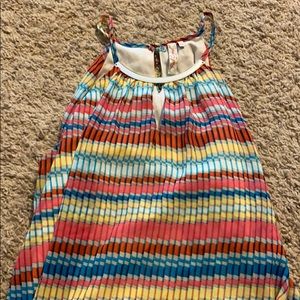 colorful striped dress